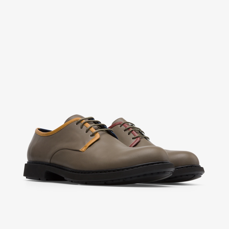 Zapatos de Vestir Camper Twins Hombre - Verde Oscuro | Camper Mexico + 6851NHDCW